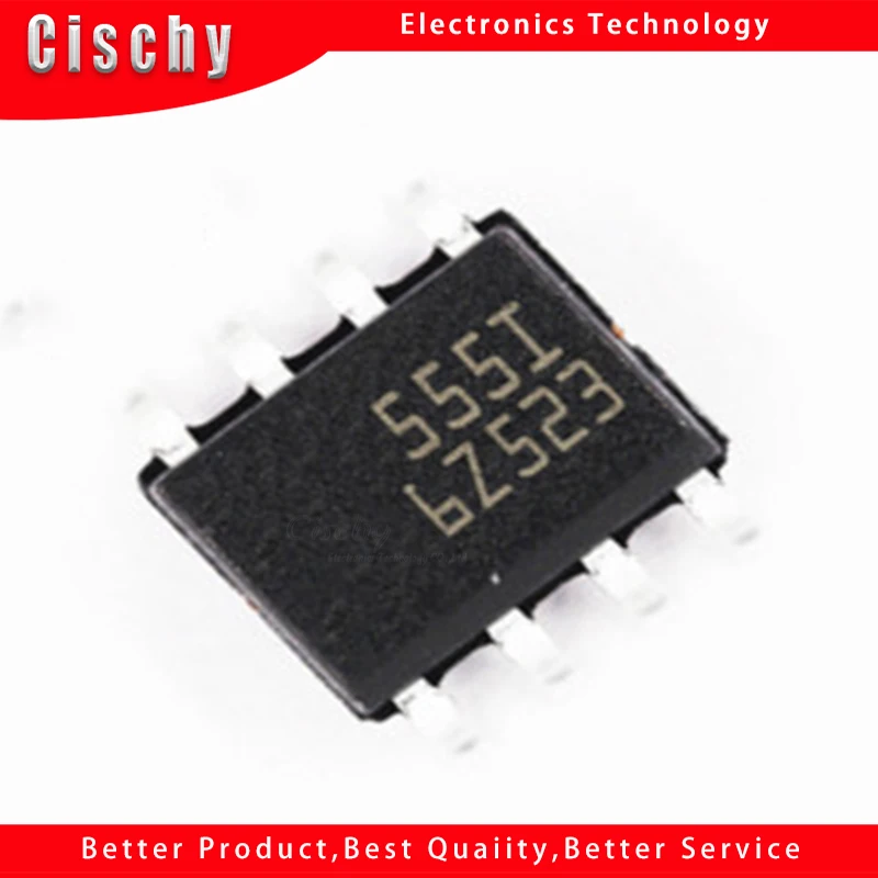 

10pcs/lot TS555IDT 555I SOP8 OSC TIMING 2.7MHZ 8SOIC TS555ID TS555 TS55 555ID SOP-8 new and original In Stock