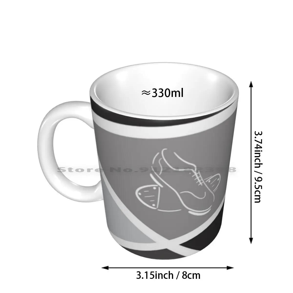 Tap Dance Mens Sketch Ceramic Mugs Coffee Cups Milk Tea Mug Tap Tap Dance Tap Dancing Tap Dancer Tapper Tapping Folk Dancing