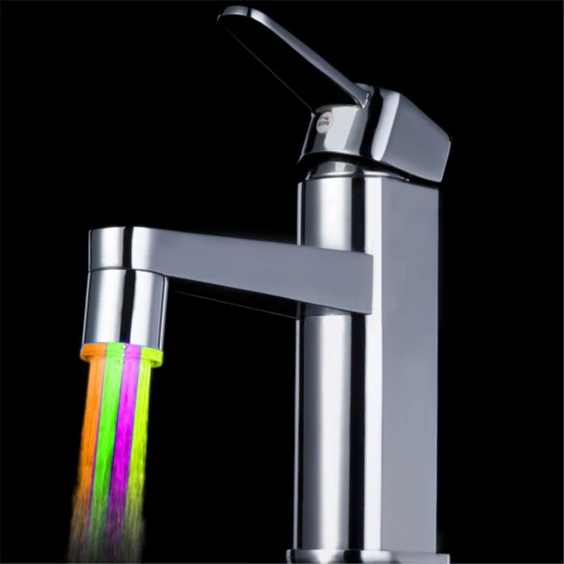 Commonly Used and Manufacturing LED Faucet Light No Battery Needed Tap with Adaptor
