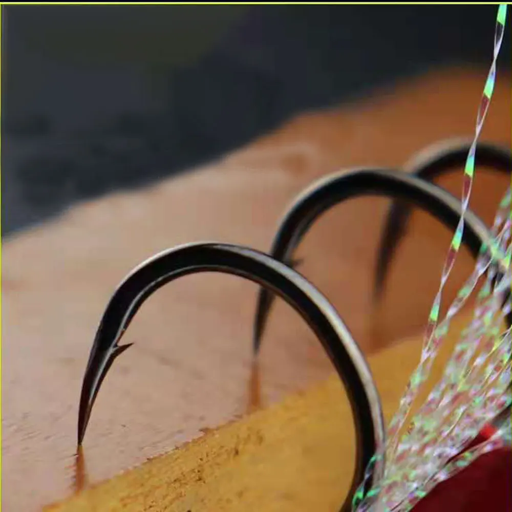 Anzuelos Jigging asistencia AS – Acero inoxidable púas vinilo