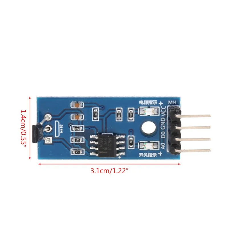 1pc 홀 센서 모듈 3144E 홀 스위치 속도 자기 Ses 속도 카운팅 센서 모듈 Arduino 스마트 카용