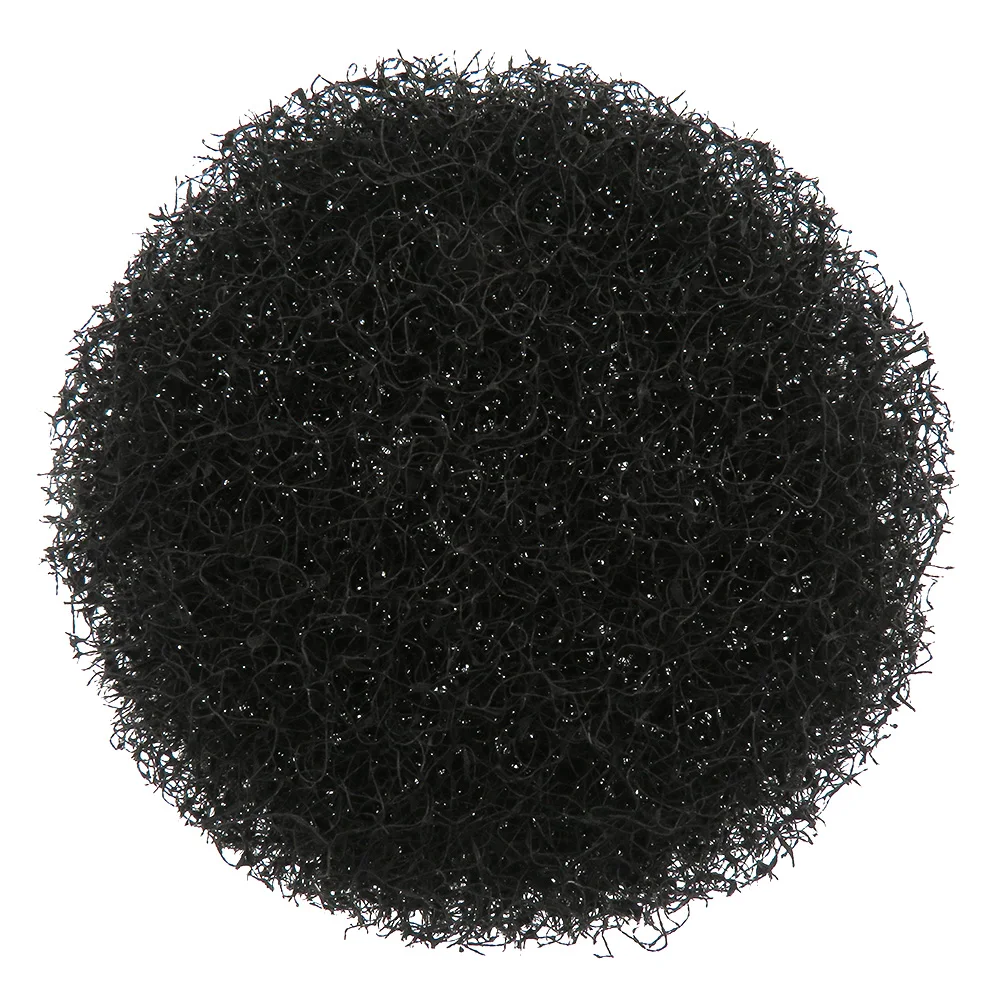 5Pcs 4Inch 100MM Black Polishing Sponge Buffing  Cleaning Kit Scouring  Scrub Pads Compound Auto Polisher  Kitchen Bathroom Car