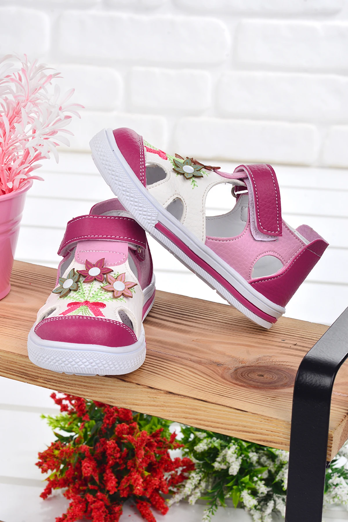 Kiko Lf 2211-16 Orto pedik Girl Kids Bebe Shoes Sandals