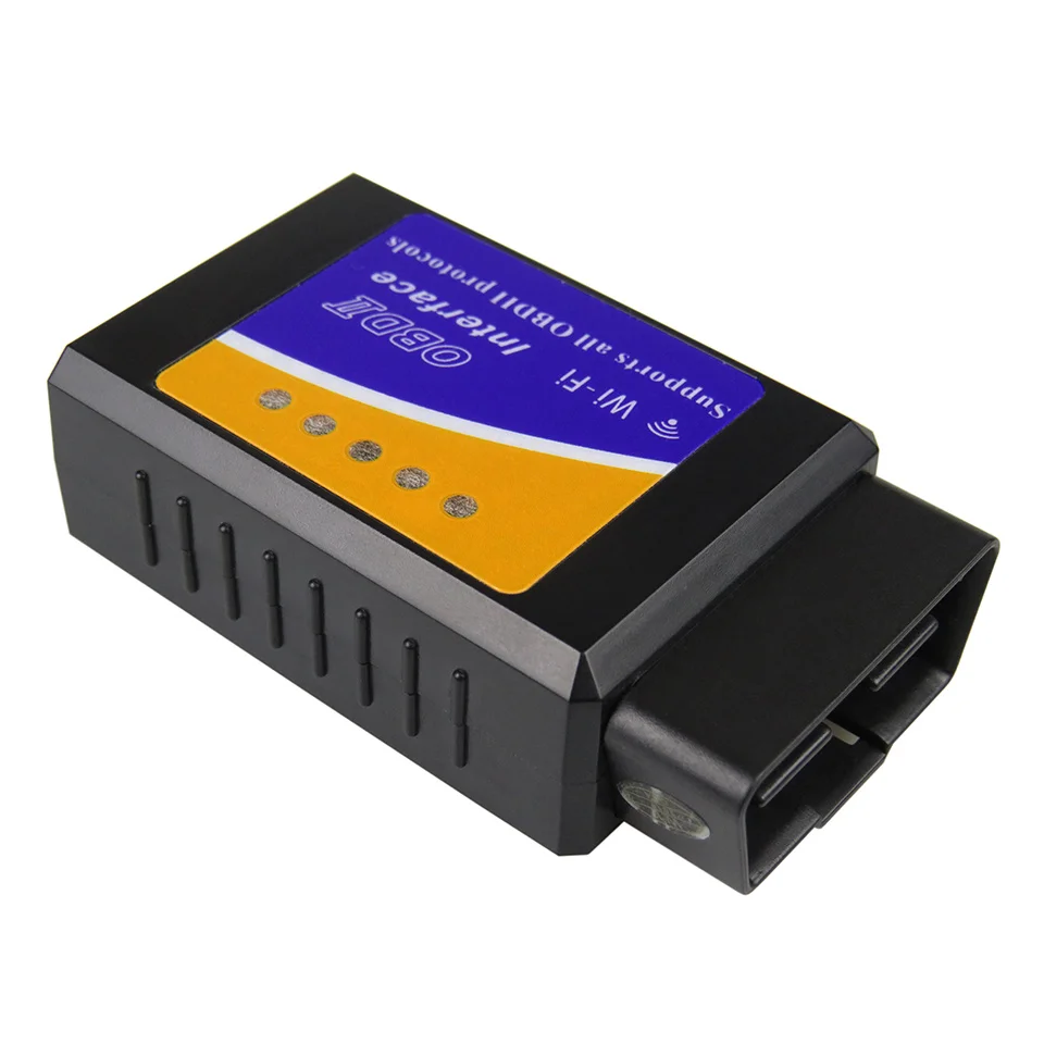ELM-327-Outil de diagnostic de voiture, lecteur de code automatique OBD2, WiFi V1.5, ELM 327 V 1.5, adapté pour iOS et Android, ELM327