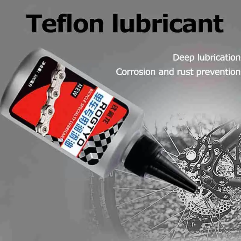 Lubrifiant spécial pour chaîne de vélo, 100ml, pour vtt, vélo de route, huile pour fourche, volant d'inertie, accessoires de cyclisme