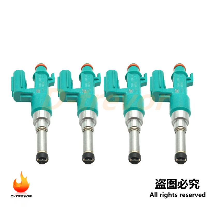 

4Pcs Fuel Injector 23250-38050 for Toyota Hilux 2.7L