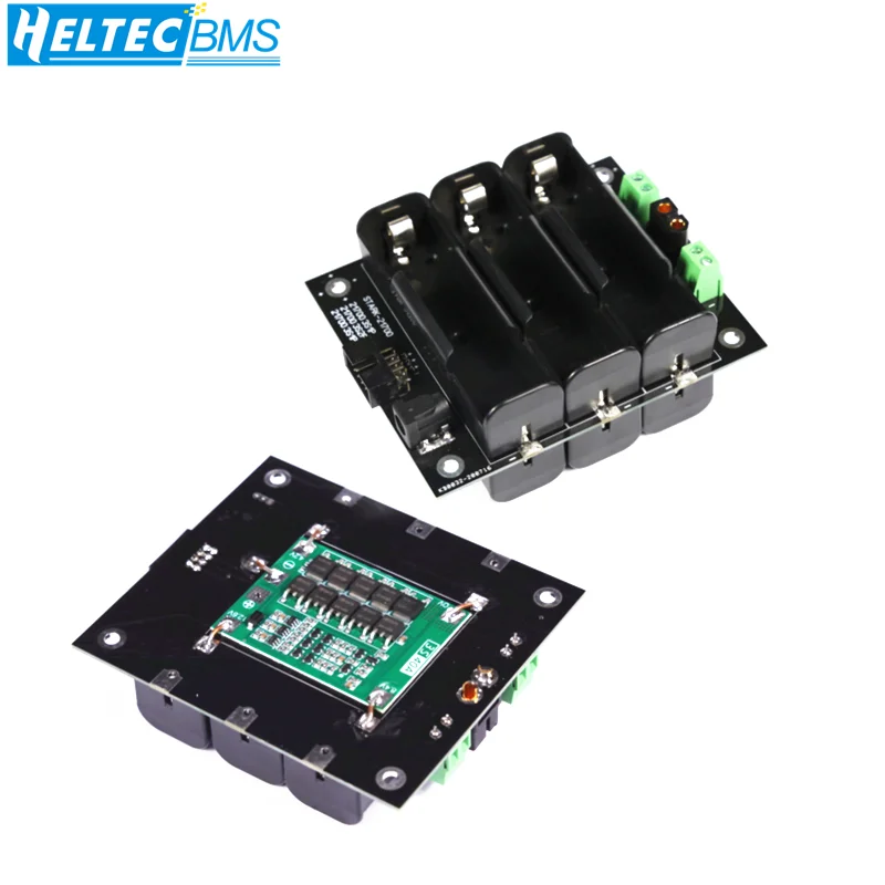 Obudowa Power Banku, pojemnik na baterie 12V, skrzynka do przechowywania 21700, obwody balansujące, 40A 80A BMS PCB 3S, Power Wall, pakiet baterii 21700, DIY Ebike