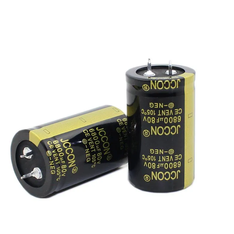 

80v6800uf JCCON Horn Aluminum Electrolytic Capacitor Volume 30*50 Audio Amplifier Audio