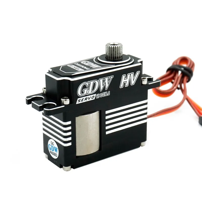 GDW 3Pieces DS290MG+1Piece DS595MG HV Medium Digital Metal Servo Helicopter Parts for 450 450L X3 380 420