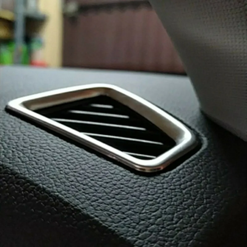 For Skoda Kodiaq interior Accessories 2016 2017 2018 mouldings car styling front Air Vent bezel garnish Trim Cover