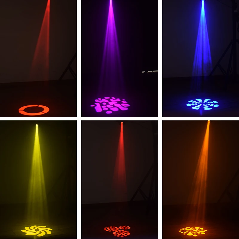 Led 60W Gobos Moving Head Light Mini Rgbw 4In1 Spot Lights Stroboscopes Lyre Led Mixing For Dj Stage Lighting 4Pcs/Lot