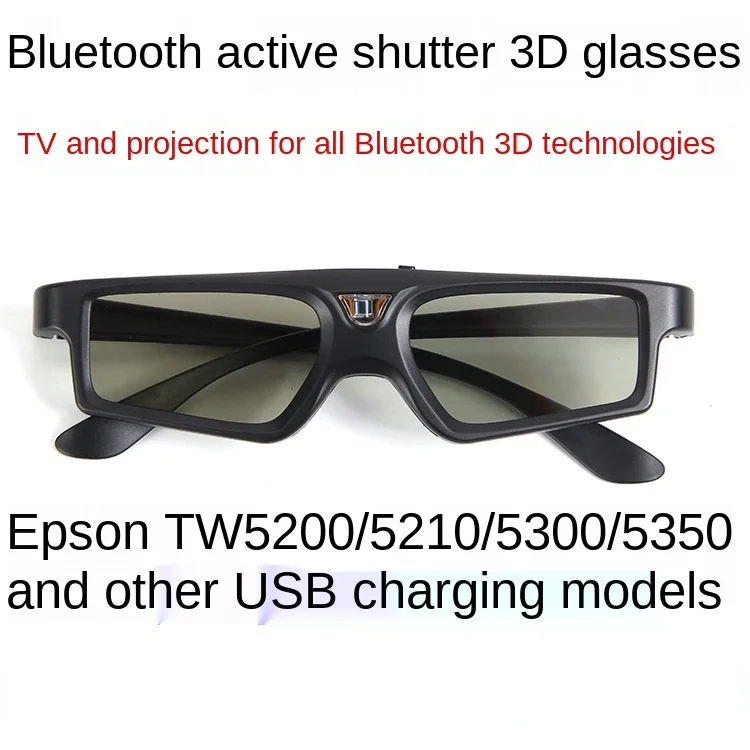 Bluetooth Active Shutter 3D Glasses For Epson TW5200/5400/5600/5700 Projector