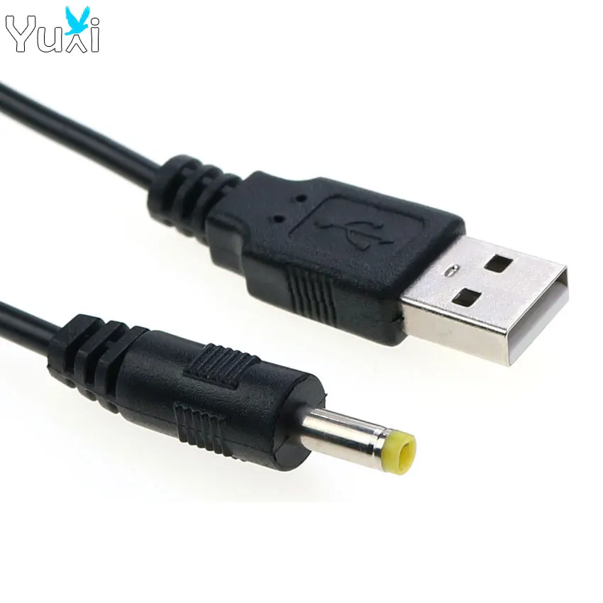 YuXi USB to 4.0*1.7mm DC Power Charging Cable Charge Cord For Sony PSP 1000 2000 3000 Controller Connection line