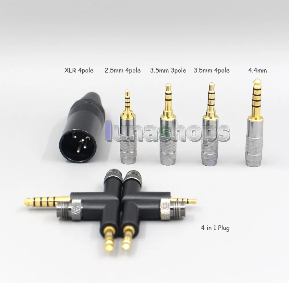 Imagem -03 - Cabo de Fone de Ouvido Balanceado para Beyerdynamic t1 T5p ii Ah-d600 Ah-d7100 16 Núcleo 99 7n Occ 65 Milímetros Xlr Ln006747