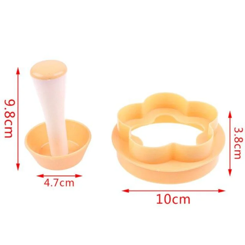 Pastry Dough Tamper Kit Kitchen Flower Round Cookie Cutter Set Cupcake Muffin Tart Shells Mold Round/Phyllo Tartlet Shell Maker