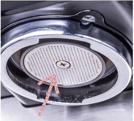 Filter Screen of Brewing Head Gemilai CRM3605 Home Espresso Maker Filter Part Pressure Gauge