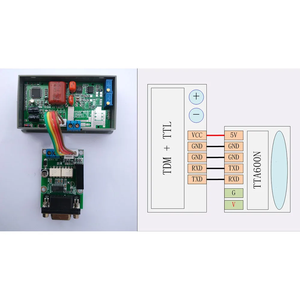 Imagem -04 - Voltímetro Taidacent Tdm32x1 0.56 Mostrador Digital ac 400v Porta Serial Rs232 Rs485 com Montagem no Painel