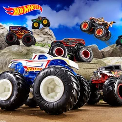 Hot Wheels Car MONSTER TRUCKS  TIGER SHARK  Bone Shaker    Collection Metal Diecast Model Cars Kids Toys Gift