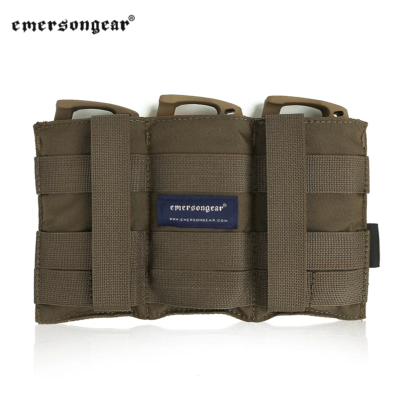 Emersongear Portaplacas MOLLE Triple Cargador Rifle M4 Táctico