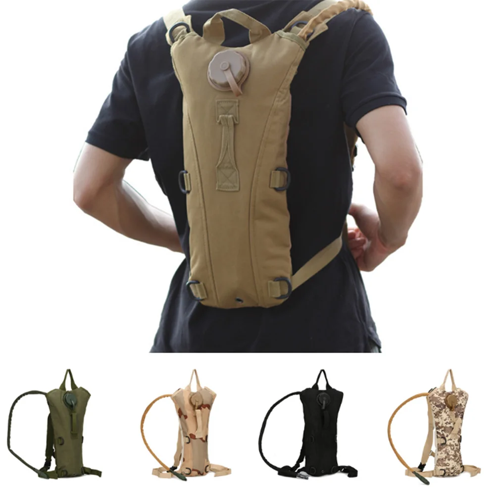 3L Water Bag 3 Liter 100 Ounce Hydration System Bladder Backpack Water Container Camping Pack for Hiking Hunting Survival Hiking