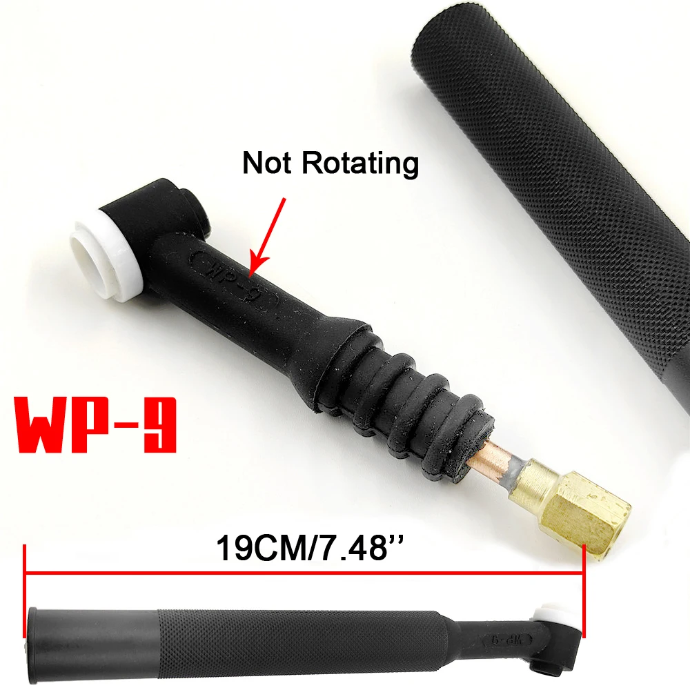 Tig Welding Torch Flexible Head WP9 WP9F 9F 9V 9FV SR9 SR9F SR9V SR9FV SR9P TIG Torch Body Air Cooled Head Rotatable 125 AMP