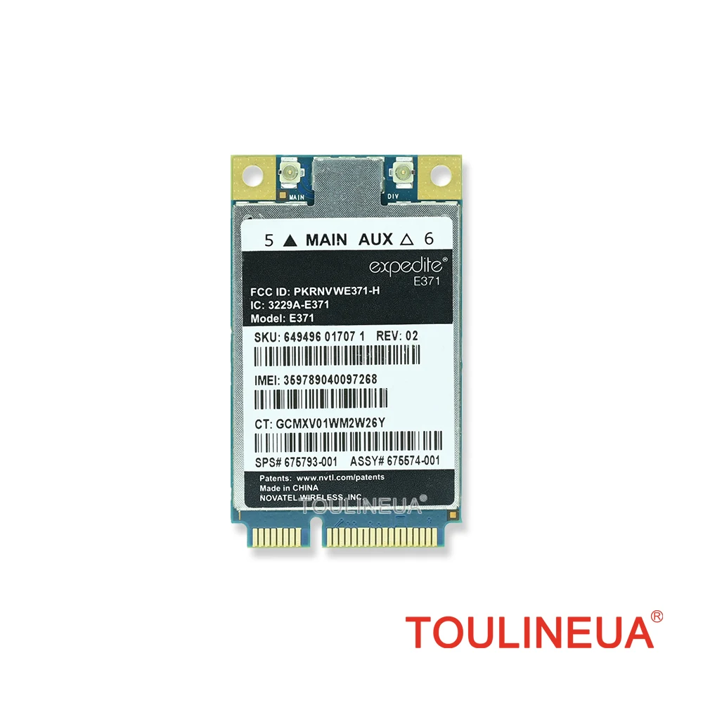 Unlocked Novatel Expedite E371  lt2523 675793-001  WWAN Wireless Card For HP 2170p 2570p 8470p 8470w 8570p 6470b