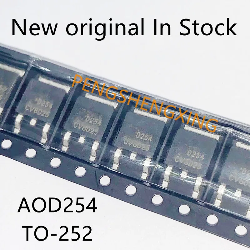 10 sztuk/partia AOD254 28A 150V TO252 D254 nowe, oryginalne miejsce gorąca sprzedaż