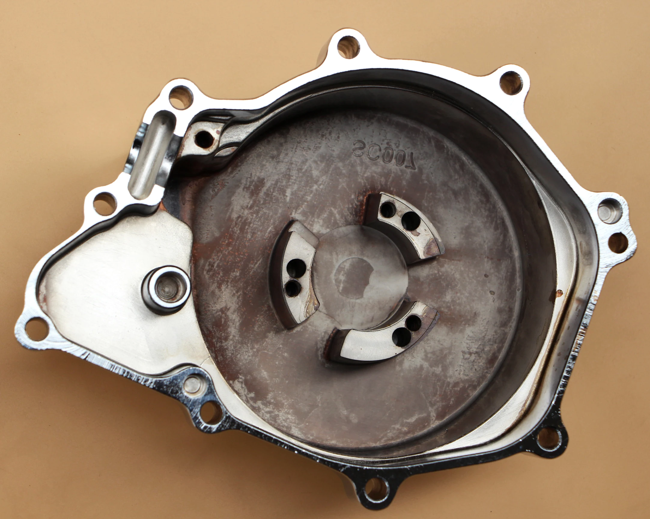 Motorcycle Left Engine Starter Crankcase Stator Cover Fit For YAMAHA 1999 - 2002 YZF-R6 YZF R6 1999 2000 2001 2002