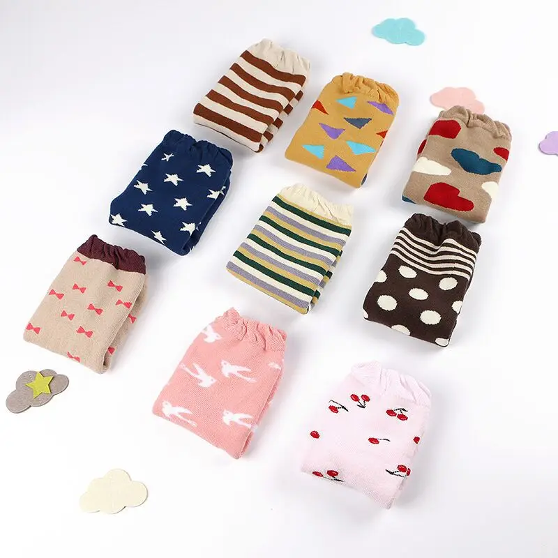 Baby Leg Warmers Kids Knee Protector Thicken Cotton Leggings Toddler Kneepads Winter Newborn Safety Crawling Socks Knitted