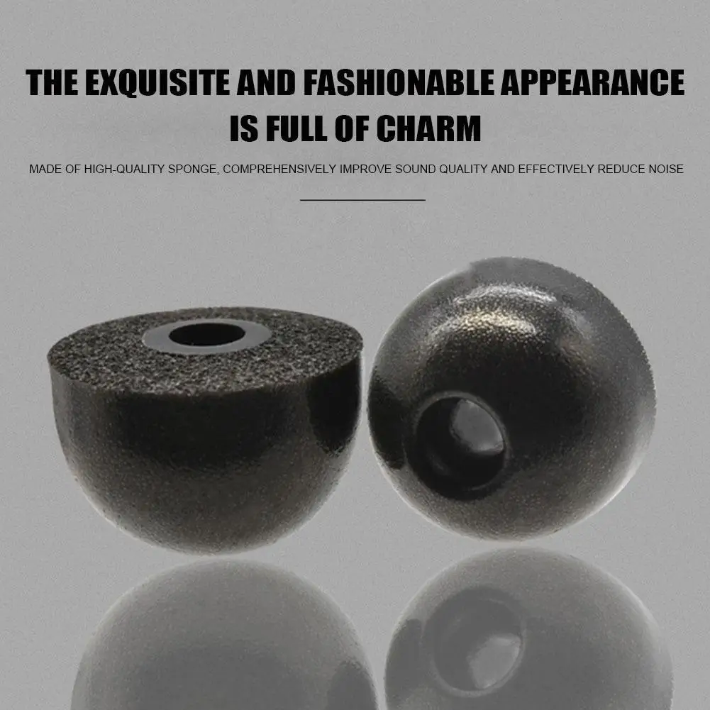 3 пары насадок из пены с эффектом памяти для Samsung Galaxy Buds Pro, настоящие беспроводные насадки для наушников, шумоподавляющие, противоскользящие, медленный отскок