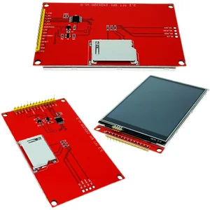 3.2 بوصة TFT LCD لوحة تعمل باللمس ILI9341 سائق زاوية رؤية واسعة 320240 4 أسلاك SPI منفذ تسلسلي ثنائي الفينيل متعدد الكلور محول قاعدة المجلس أفضل 10 مبيعات لآلة صنع ثنائي الفينيل متعدد الكلور - No3