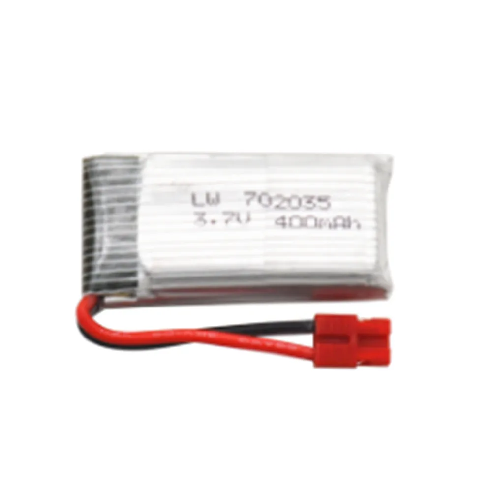 3.7V 400mAh Lipo Battery and Charger Set For SYMA X15 X15C X15W X5A-1 RC Quadcopter Spare Parts 3.7v Rechargeable battery 702035