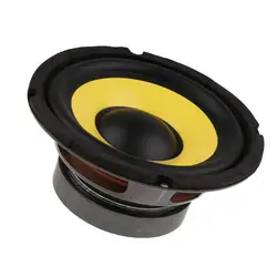 6.5'' 160W Car Audio Stereo Horn Subwoofer Bass HIFI Speaker 4 Ohm Magnet For Car Truck RV Camper Boat Yacht Etc Woofer Speaker