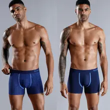 4 pcs Men's Cotton Boxer Shorts #5