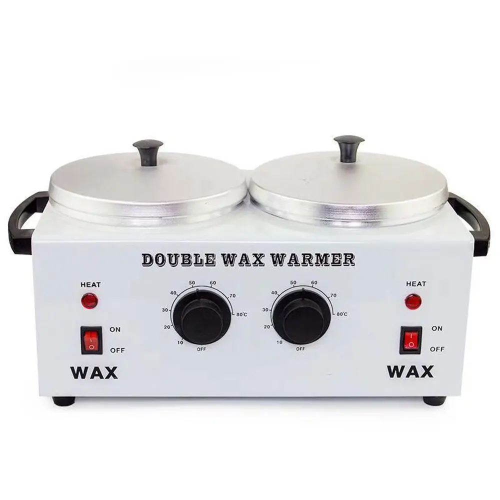 

Depilatory Wax Machine Double Furnace Wax Melting Pot Thermostat Body Care Hair Removal Tool SPA Machine