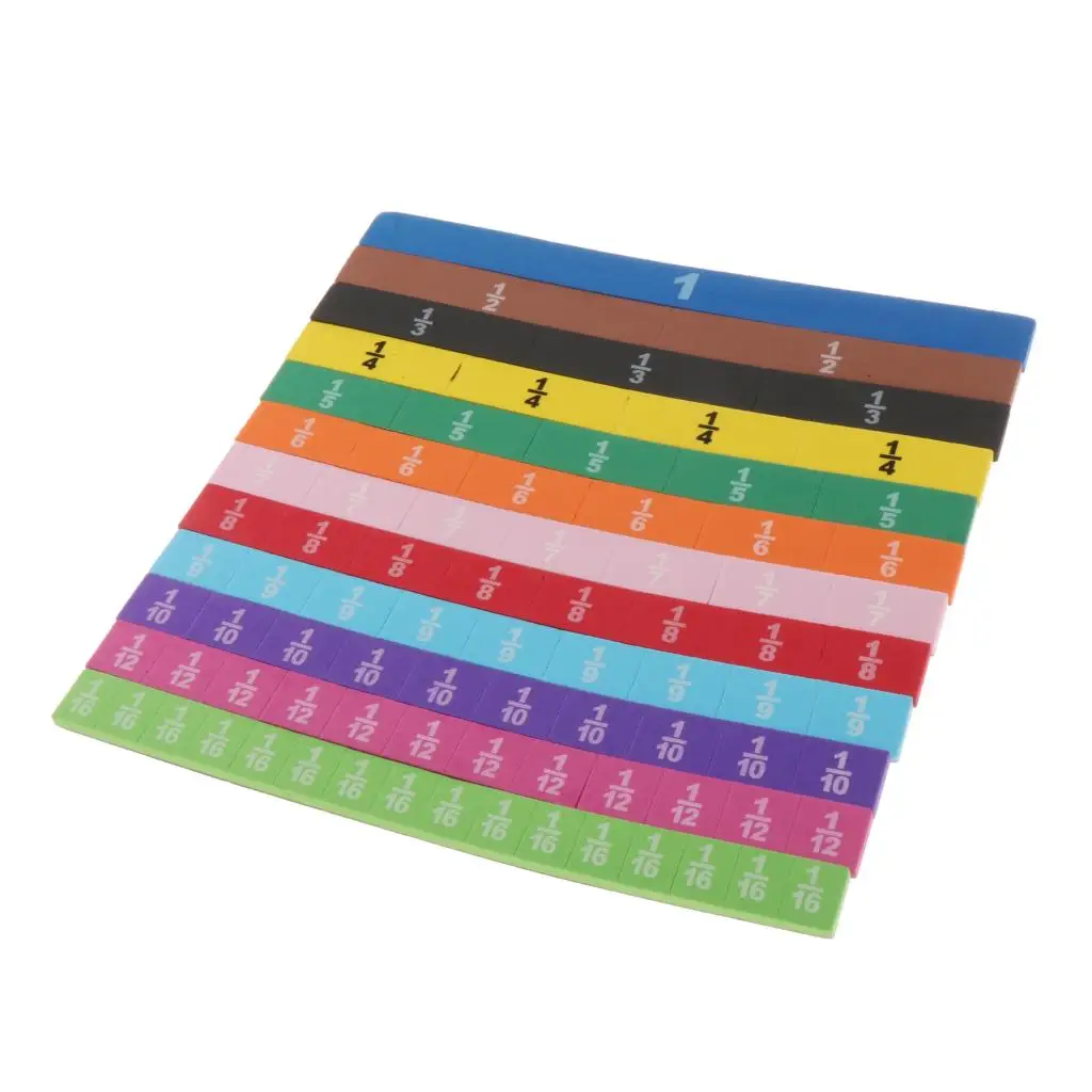 83 PCS Magnetische Bruchteil Fliesen Mathematik Manipulatives für Grundschule-Bruchteil Magneten & Ressourcen Frühe Pädagogische