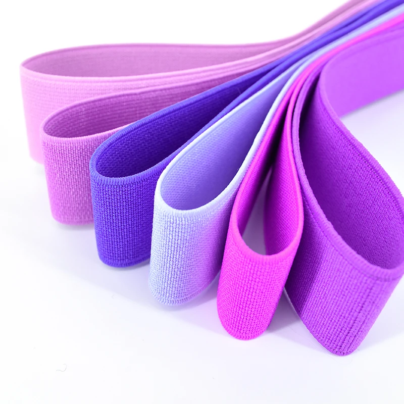 20MM High Quality Rubber Bands Colour Elastic Tape Double-Sided Thickening Elastic Belt For Clothing Sewing Accessories 25 Color