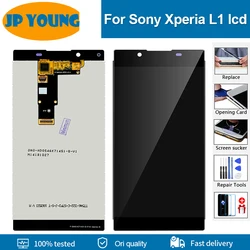 5.5'' Original LCD  For SONY Xperia L1 G3312 G3311 G3313 LCD Display Touch Screen Digitizer For Sony L1 LCD display With Frame