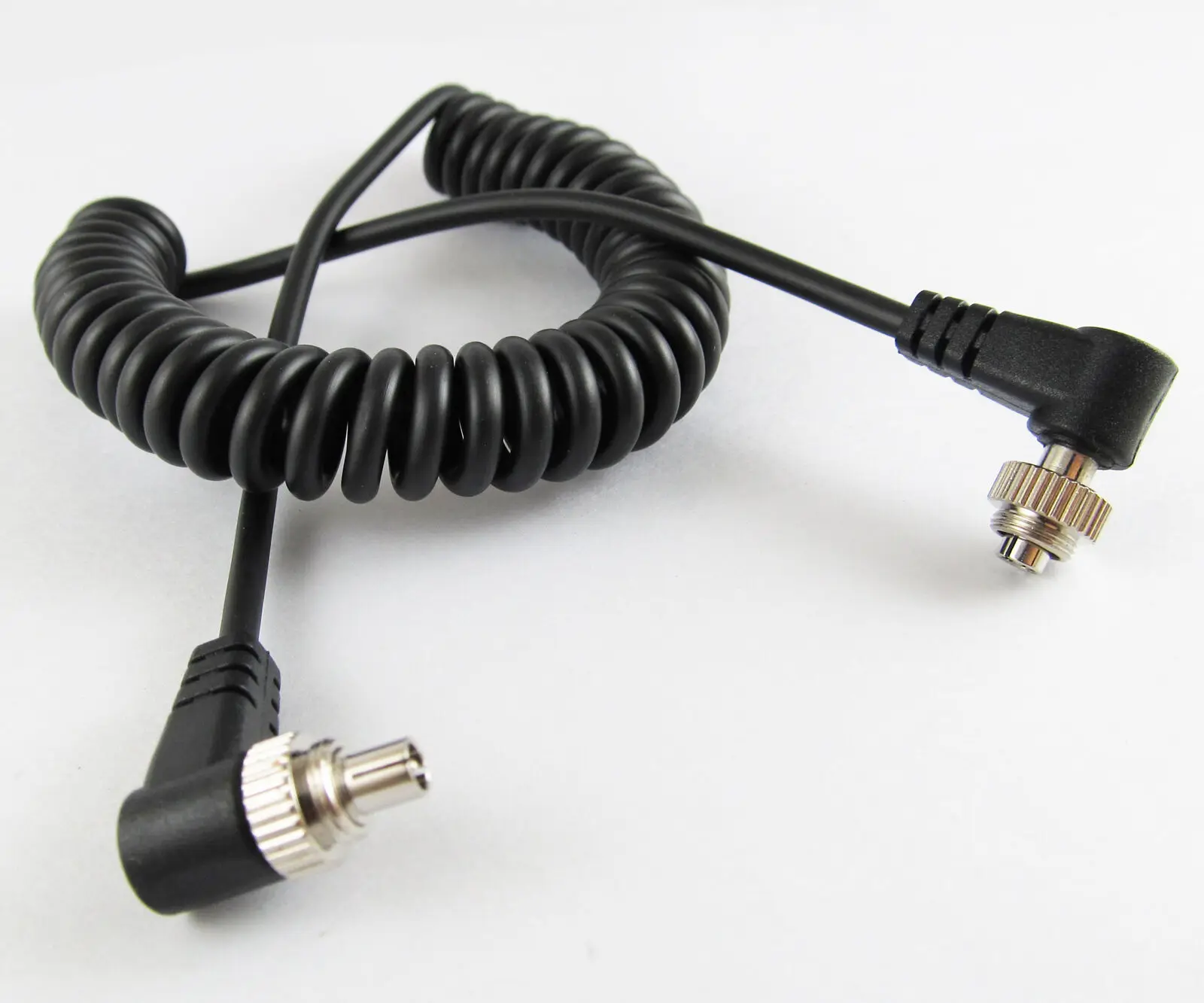 1pc 1ft / 30CM Male Plug to Plug Male M-M FLASH PC Sync Cable Cord