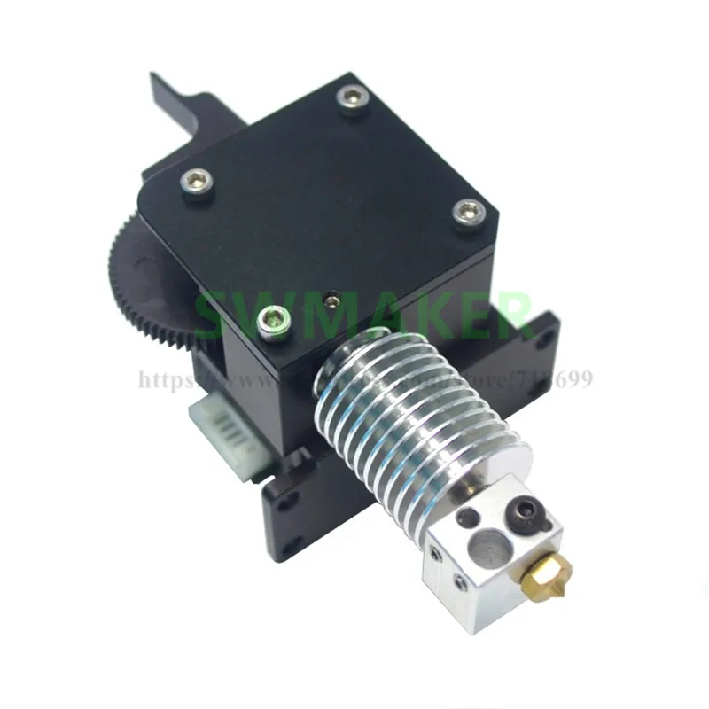 

Second generation - Mirrored Orientation 3D printer spare parts for feed extruder E3D Titan Aero Feeder + E3D V6 Hot End