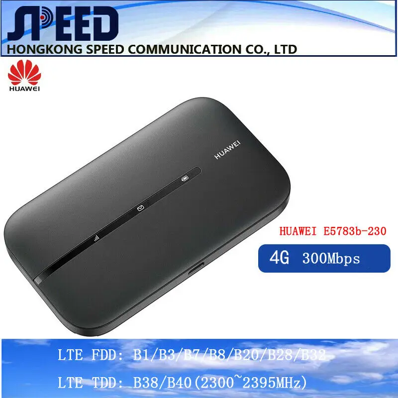 

Huawei e5783 E5783B-230 E5783-230a 4G WiFi Hotspot Superfast 4G 300Mbps Wireless Router