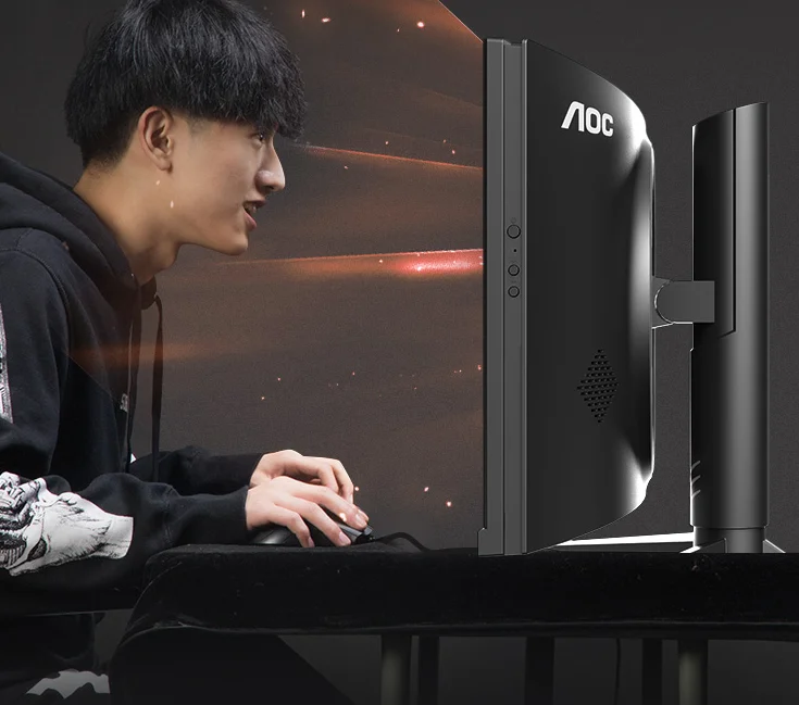 27inch 29 inch curved screen 21:9 monitor WIFI 2K 1500R Discrete graphics gaming pc computer, I5 I7 all in one computer pc