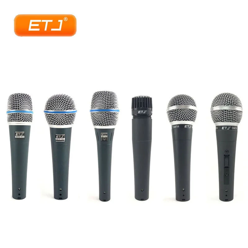 Beta58A Beta87A SM58S Professional Wired Microphone Super Cardioid Microfones Dynamic Karaoke Vocal SM Beta Series