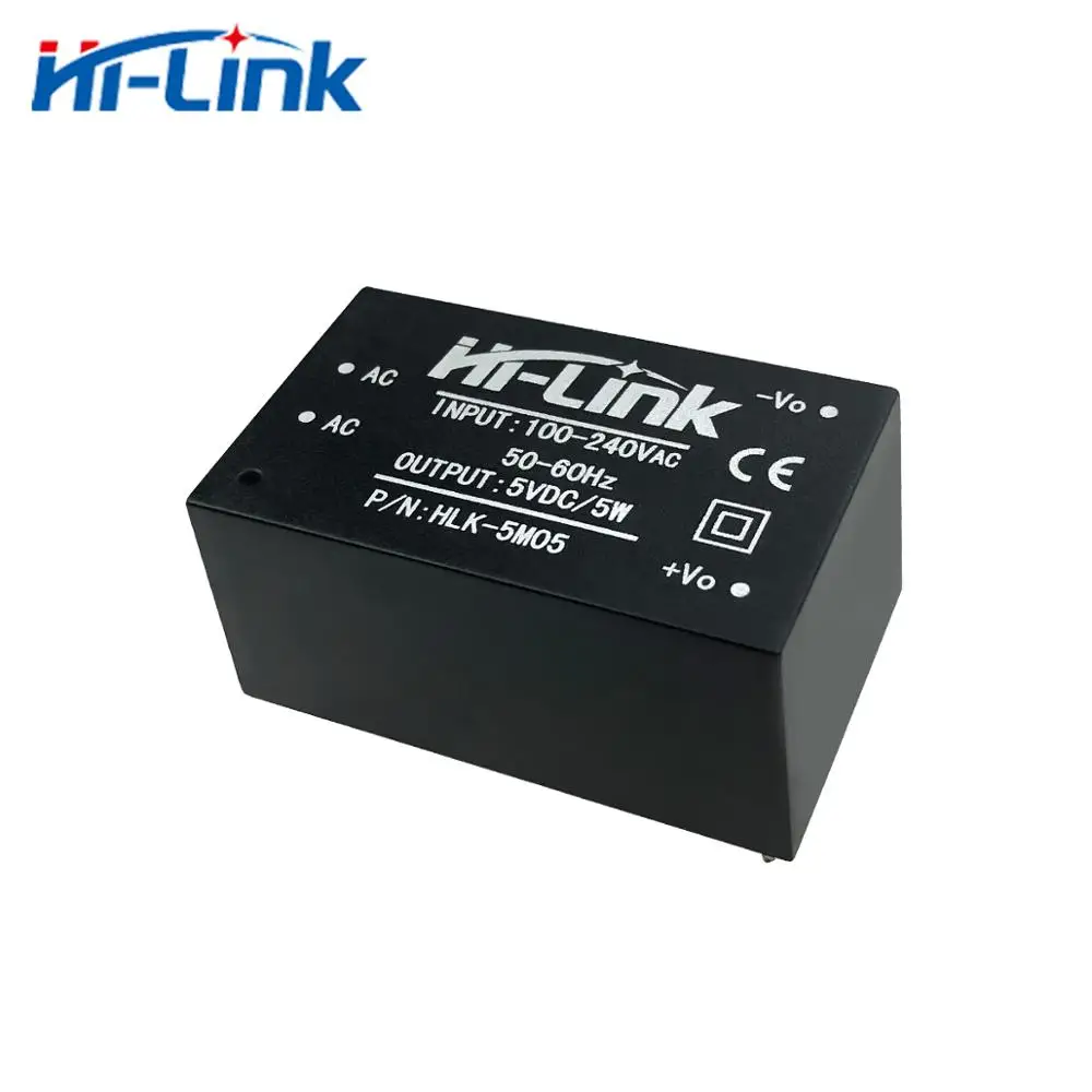 Hi-Link oryginalny 5W 5V 1A HLK-5M05 AC DC Step-Down do montażu PCB moduł zasilania