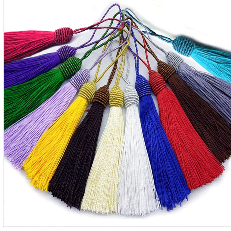 

10pcs DIY Accessories Lanyard Thread Tassel Sewing Clothing Curtain Silk Tassel Fabric Home Decoration Accessories