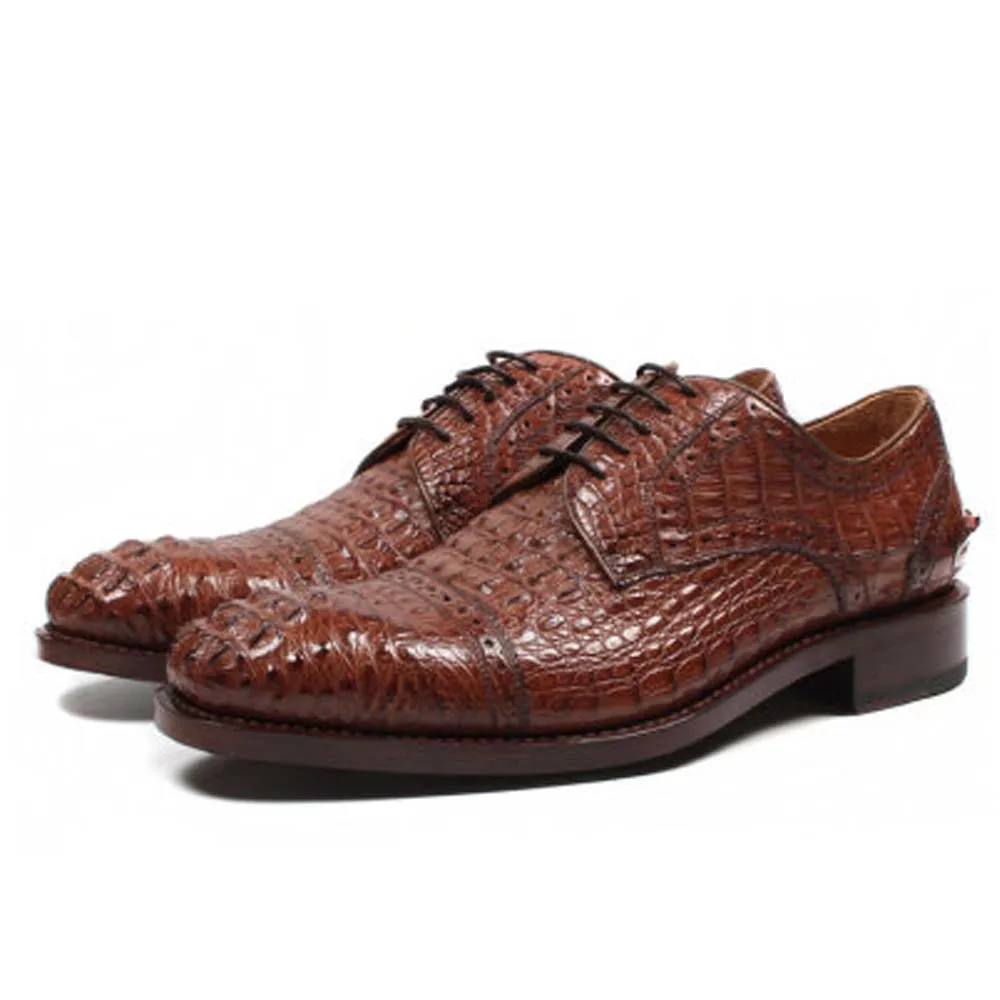 

jiangxinduyun new high-grade Men dress shoes true crocodile leather business manual men formal shoes male Leather shoe