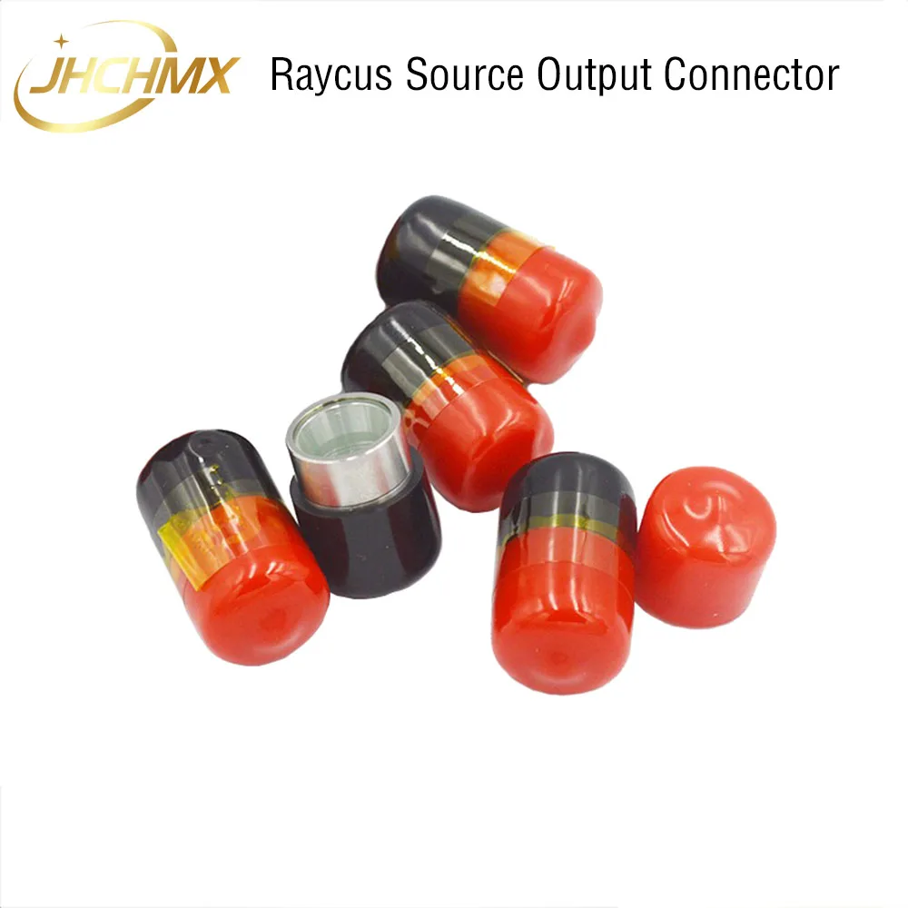 JHCHMX-conector de salida de grupo de lentes protectoras, fuente de láser de fibra Raycus, 12,8x15,8mm, 0-6KW