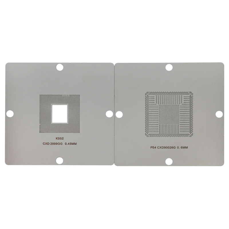 419pcs/set BGA Stencil 90*90mm BGA Templates BGA Reballing Station For XBOX MTK NV ATI CPU AMD DDR CXD