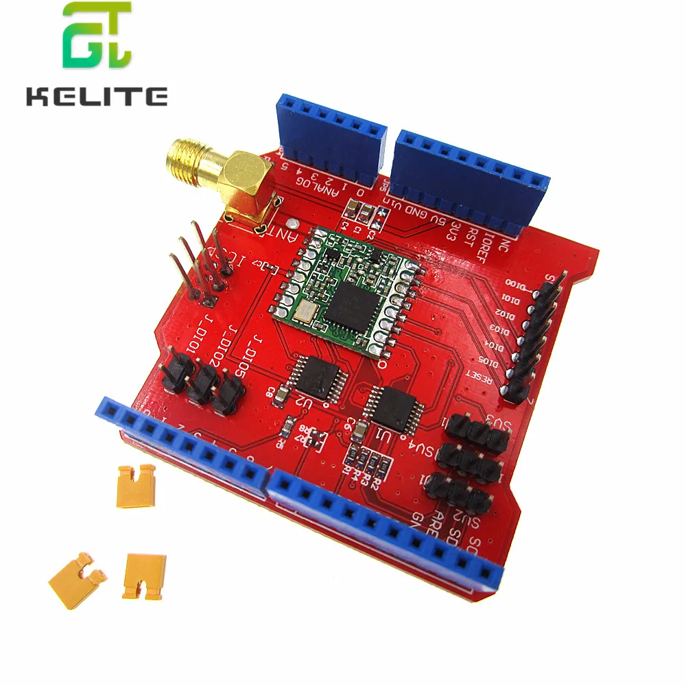 Long distance wireless 433/868/915Mhz Lora Shield Leonardo, UNO, Mega2560, Duemilanove, Due