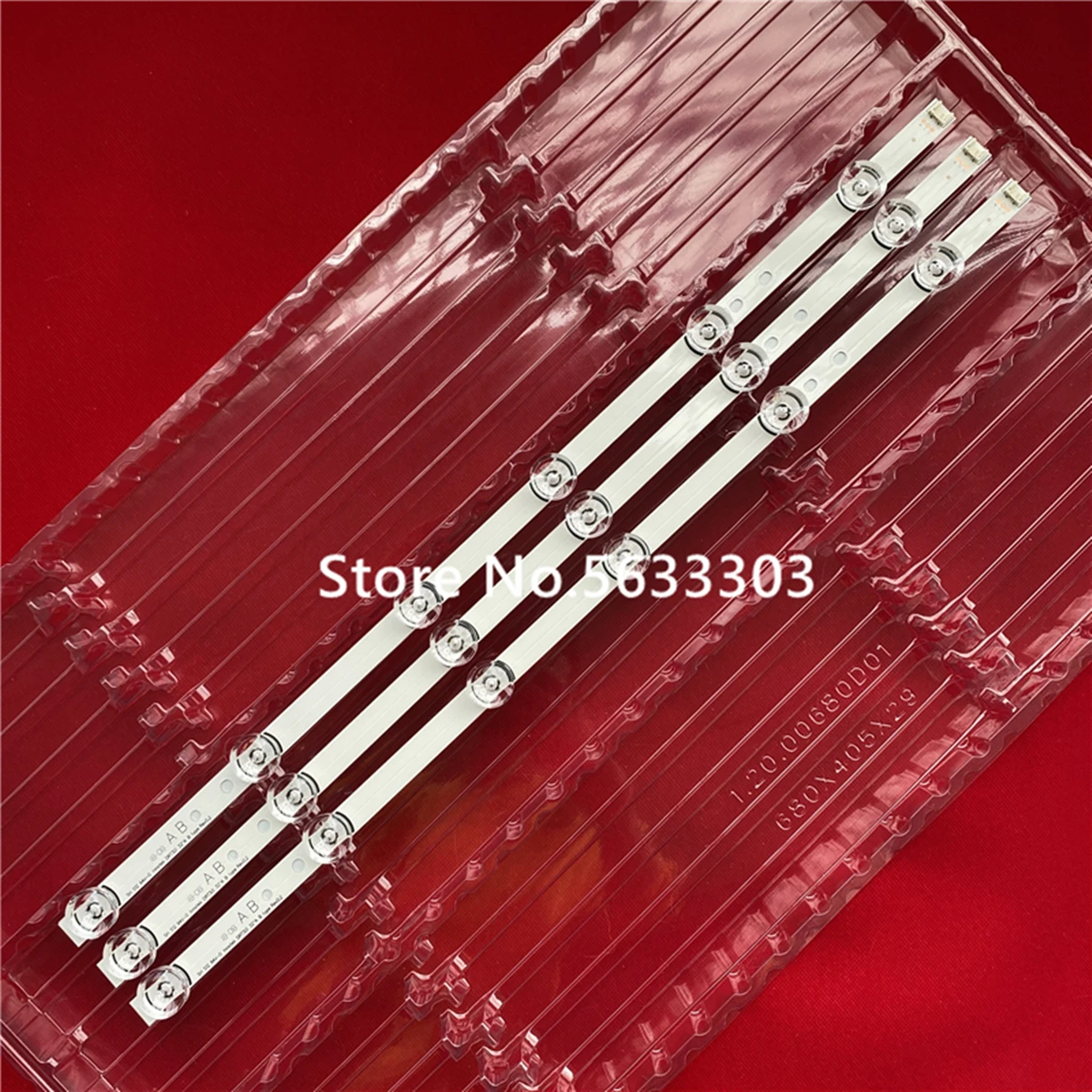 27pcs / set LED backlight for  32